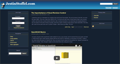 Desktop Screenshot of jestinstoffel.com