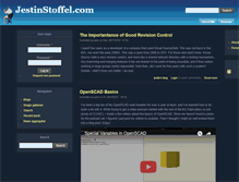 Tablet Screenshot of jestinstoffel.com